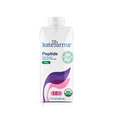 KATE FARMS Organic Peptide 1.5 High Calorie Nutrition Shake, Plain - Exp: Oct 27 picture