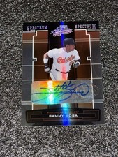 2005 Donruss Playoff Absolute Memorabilia Auto #3/15 Sammy Sosa #67 Chicago Cubs picture