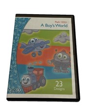 OESD Bernina Embroidery Designs A Boy's World #12321 23 Designs picture