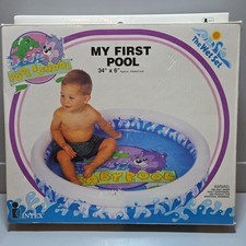 VINTAGE 1995 INTEX THE WET SET 58416 MINI KIDS CHILDRENS POOL NEW OPEN BOX READ picture