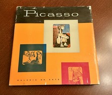 Rare Pablo Picasso Obras Ineditas 1962 First Edition Art Book With 18 Slides picture