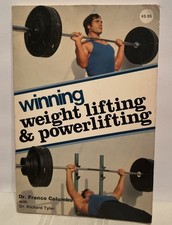 Vintage 1979 Winning Weight Lifting & Powerlifting Franco Columbu Training Book  picture