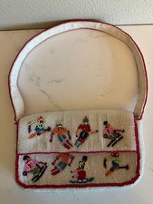 Anthropologie The Fiona Beaded Bag Ski Winter Icon Edition Maeve Cocktail Purse picture