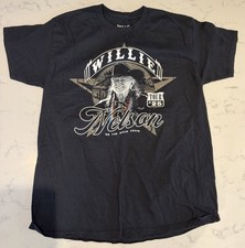 Willie Nelson 2025 Music Tour Shirt Size Large picture