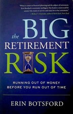 Big Retirement Risk How to retire personal finance hardcover book Excellent picture