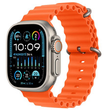 Apple Watch Ultra 2 Boîtier en titane (49 mm/GPS-Cellular) - Bracelet Océan / Or picture