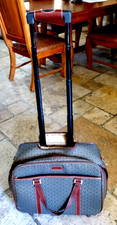 HARTMANN Diamond Jacquard Leather Belted MOBILE Carry Luggage - Wings Collection picture