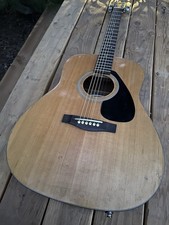 Pre-owned Yamaha FGX 412 Acoustic Electric Guitar-New Pre-amp/Pick Up picture