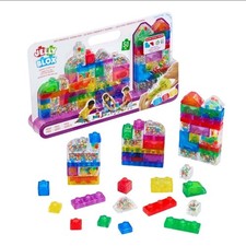 Jelly Blox Mega Pack 50 pc Holiday Stem Kids Build NEW Squeeze Sensory picture
