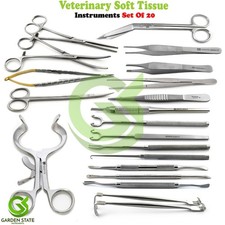 Veterinary Soft Tissue Surgery Kit Spay Neuter Micro Surgery Instruments Set picture