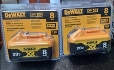 2 PACK DCB208 20V Max XR 8.0Ah Lithium Ion Batteries Li-ion Battery USA picture