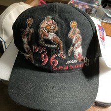 👀🐐📈Chicago Bulls Jordan Rodman Pippen Sports Specialties Vintage Snapback Hat picture