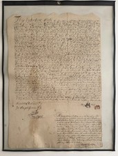 1751 Colonial Philadelphia Land Indenture Referencing William Penn picture