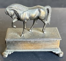 Vintage Horse Stallion Pencil Sharpener either Brass or Copper picture