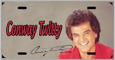 Conway Twitty Country Music License Plate Vanity Auto Tag picture