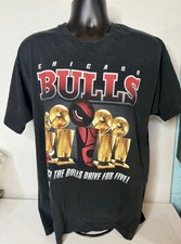 Vintage Chicago Bulls Shirt 1997 Drive For Five XL No Tag picture
