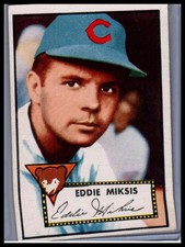 1952 Topps Eddie Miksis #172 picture