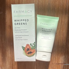 Farmacy Whipped Greens Oil-Free Foaming Cleanser Moringa Papaya 5 fl oz picture