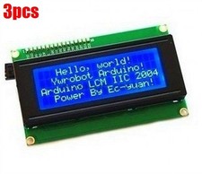 3pcs character LCD module display for serial IIC/I2C/TWI 2004 20 ly #fb picture