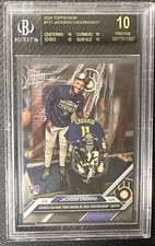 BGS 10 Jackson Chourio BLACK LABEL Rookie 2024 Topps Now - #721 /4317 (RC) picture