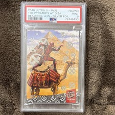 The Pyramids at Giza 2018 Deadpool Fleer Ultra Marvel X-Men #Daw3 picture