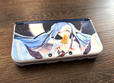 Nintendo New 3DS LL Blue NTSC-J 3D Handheld System w/ hatsune miku case Japanese picture