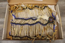 Native American Ceremonial Breast Plate Modern Traditionally Made With COA picture