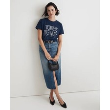 Madewell Tonite's The Nite Graphic Softfade Cotton Crewneck Relaxed Tee S picture