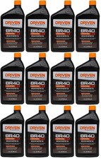 DRIVEN RACING OIL 03706 BR40 10w40 Petroleum Motor Oil Break In Oil 12 Pack picture