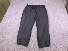Lululemon Pants Womens 10 Black Woven Studio Jogger Drawstring Pockets Athletic picture