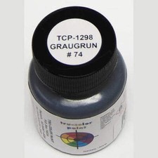 Tru-Color 1298 Graugrün #74 1 oz. Acrylic Model Paint picture