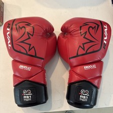 RIVAL Boxing RS1 2.0 Ultra Pro Sparring Gloves 16oz Red- Comes With Lace N Loop picture