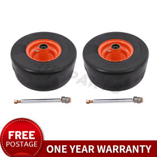 2PK Flat Free Wheel Assembly for Scag 9278 483050 482504 13X6.50-6 13X6.5X6 picture