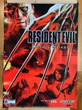 Rare (2006) Original RESIDENT EVIL: DEADLY SILENCE Nintendo DS Game Promo Poster picture