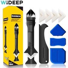 9PCS Silicone Caulk Nozzle Applicator and Sealant Grout Remover Finishing Tool picture