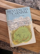 Vintage 1976 Benvenuto and the Carnival Hardcover Book Seymour Reit WeeklyReader picture