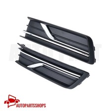 For 2016-19 Passat Fog Light Cover Right Left Black 561854662GRYP 561854661LRYP picture