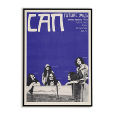 Can Future Days 1973 Krautrock Vintage Music Poster picture