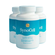 3-Pack Synocell Capsules – Back Neck and Joint Support Complex - 180 Caps picture