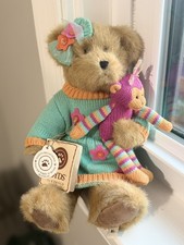 Rare BOYDS BEAR BLOOMIE KNITBEARY WITH KIKI H.B.’S HEIRLOOM SERIES VINTAGE picture