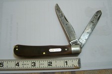 SCHRADE OLD TIMER USA 960T POCKET JACK KNIFE TWIZZER PICK 2 BLADE picture