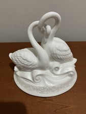 Lenox Opal Innocence Wedding Promises Swans Cake Topper Centerpiece 6225916 New picture