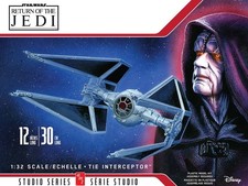 New AMT 1:32 Scale Star Wars Return Of The Jedi TIE Interceptor AMT1539M picture