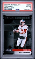 2020 Panini Absolute Star Gazing #SGTB Tom Brady Star Gazing PSA 8 Patriots NFL picture