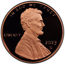 2023-S Proof Lincoln Shield Cent 1C picture