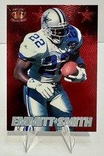 Emmitt Smith 1995 Pacific Prisms Red Hot Stars #3 Scarce Dallas Cowboys HOF picture