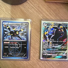 Umbreon 64/116 NM Vintage AND Umbreon GX SM36 Holo Promo NM picture