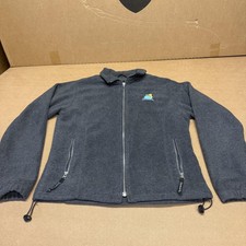 Vintage Yahoo Jacket Mens Small Gray Fleece Full Zip Do You Yahoo 2002 Promo picture