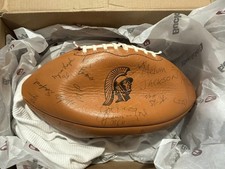 1974 USC Wilson Signed Football Autographed by Rod Martin & others picture