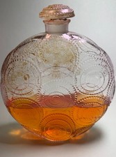 RARE 1924 R Lalique for Forvil Chypre Perfume Bottle - 6.75